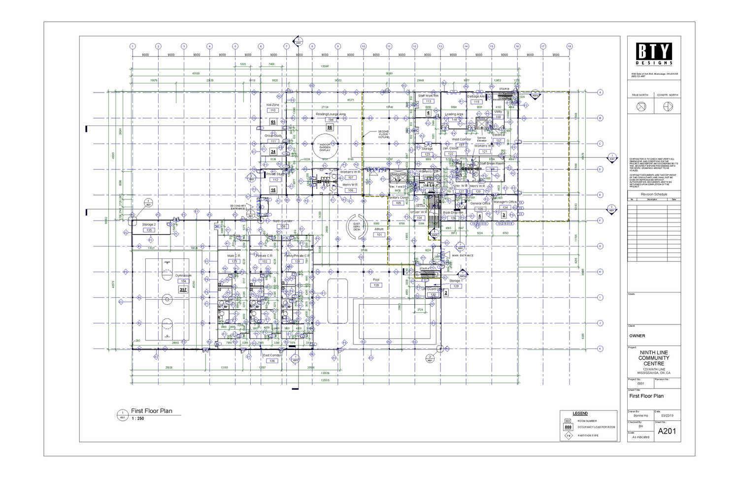  Life Safety Plan - Second Floor 