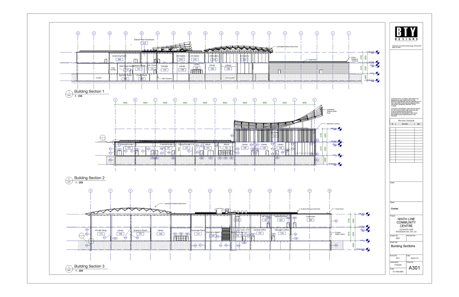  Building Sections 