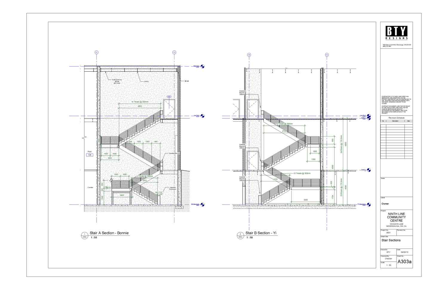 Stair Sections 