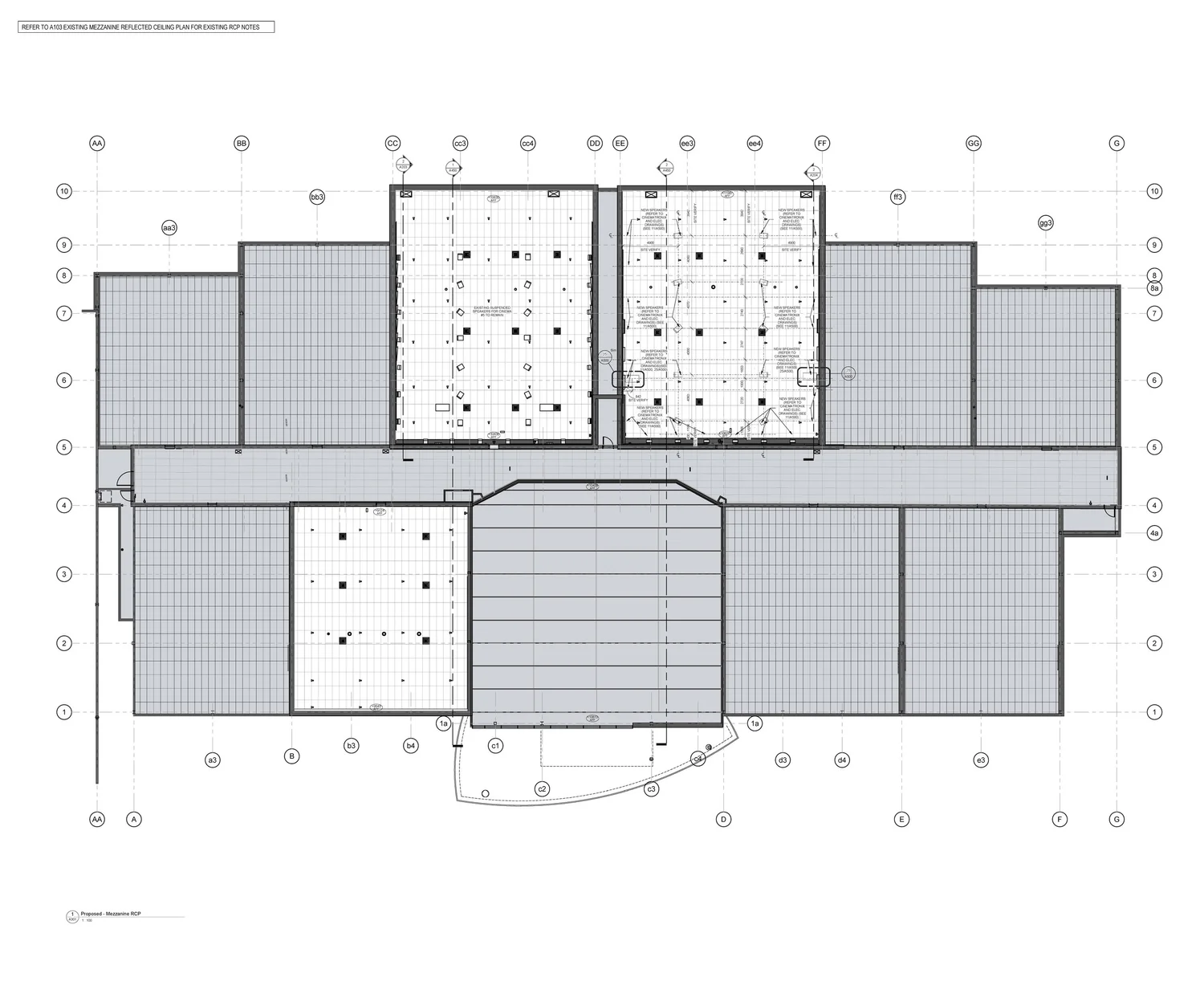 Proposed - Mezzanine RCP