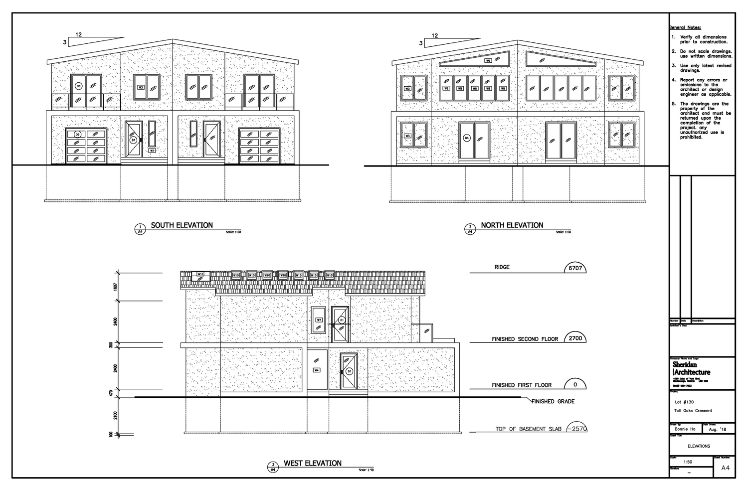 Elevations