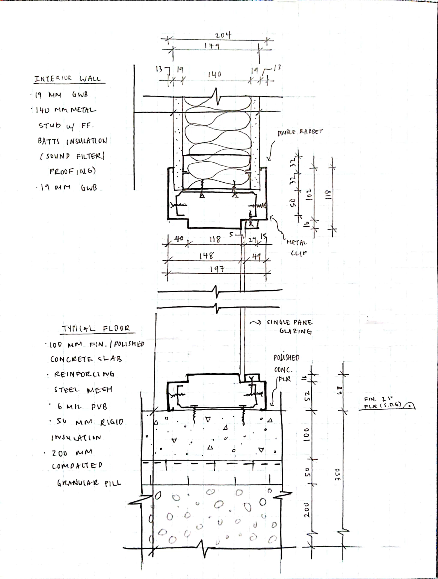 AD9 Borrowed Light Details – Head and Sill