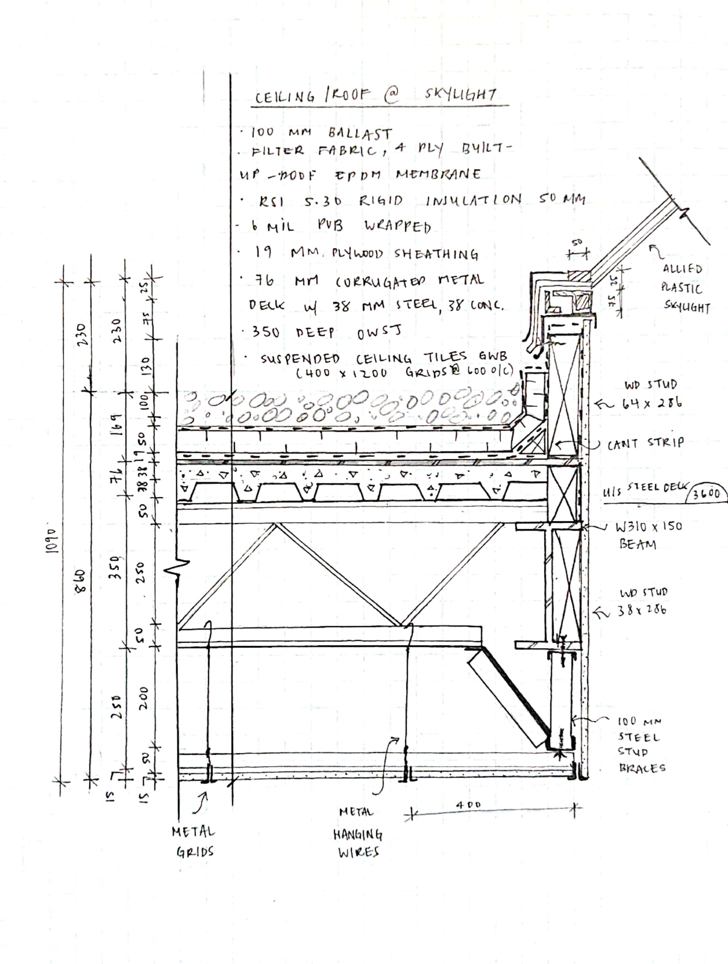 AD17 Skylight Curb